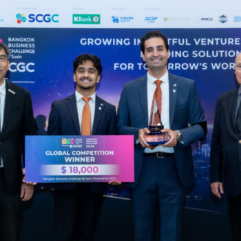 ทีม Imagine Devices จาก University of Texas at Austin คว้าแชมป์ Bangkok Business Challenge 2026 powered by SCGC การแข่งขันแผนธุรกิจสตาร์ตอัป มุ่งผลักดันนวัตกรรมใหม่เพื่อโลกอนาคต