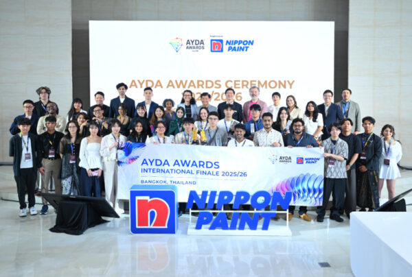 นิปปอนเพนต์ประกาศผลผู้ชนะบน 2 เวทีออกแบบระดับโลก AYDA Awards 2025/26 ‘Designer of The Year’ ส่งนักออกแบบรุ่นใหม่สู่ Harvard Design Discovery Program มูลค่า 10,000 ดอลลาร์สหรัฐ พร้อมเชิดชูผลงานออกแบบระดับสากลของนักออกแบบมืออาชีพใน Creative Colour Awards 2026